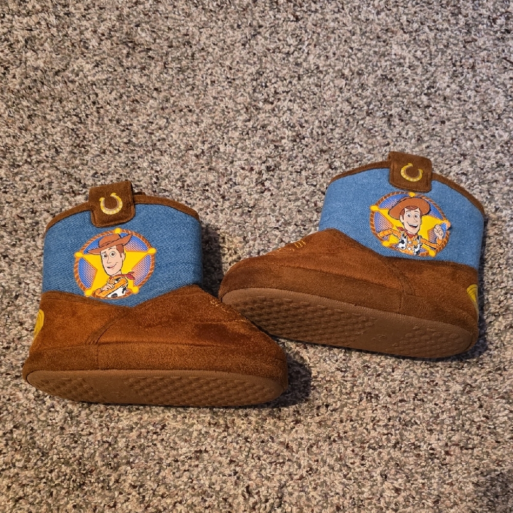 Kids Boots - Blue and Brown